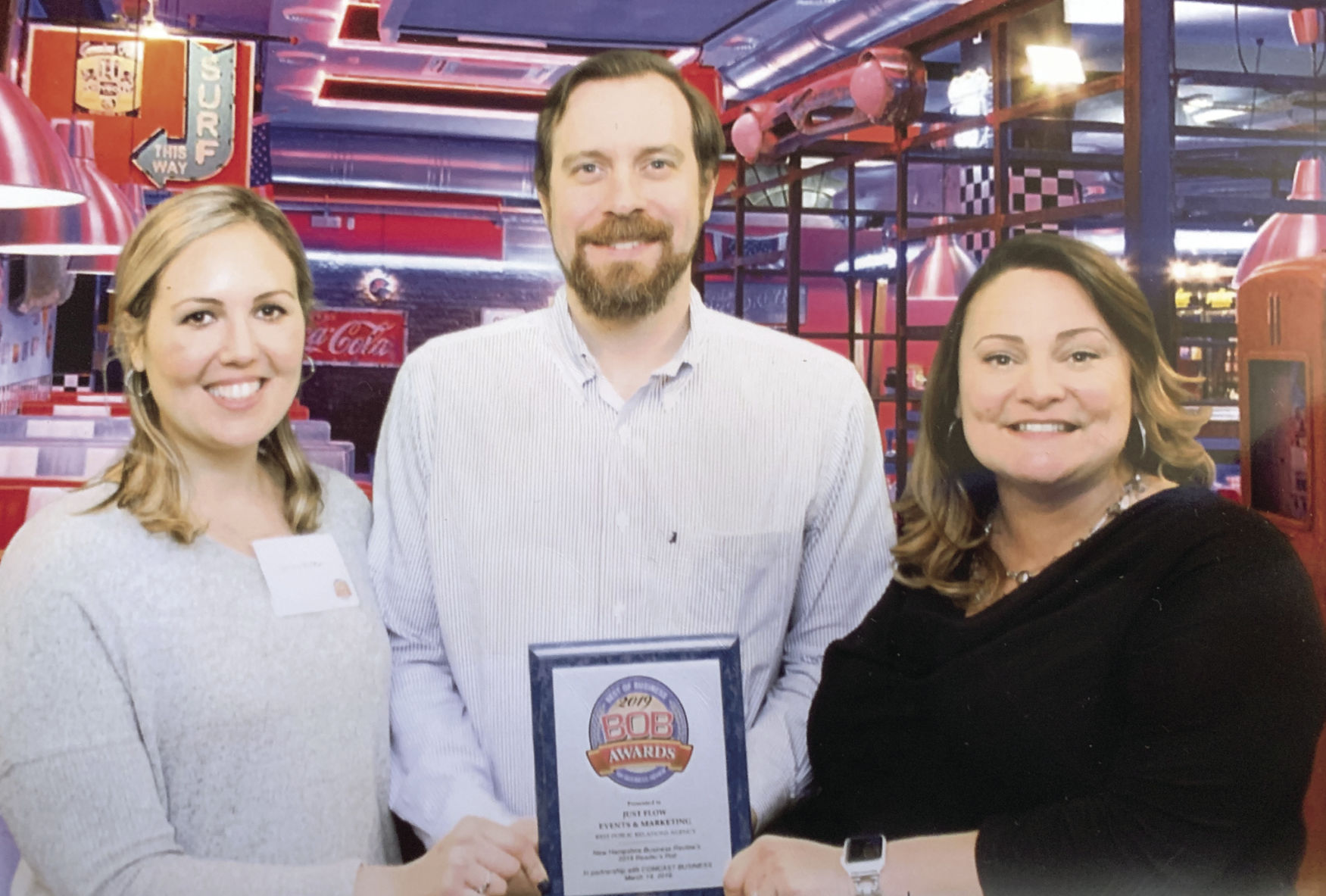 Just Flow Events & Marketing earns public relations award